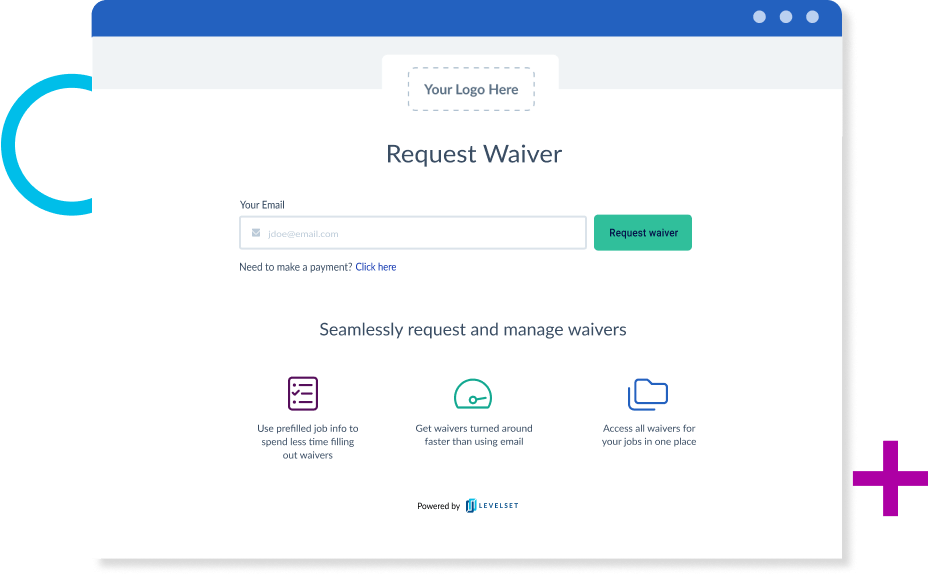 Lien waiver portal