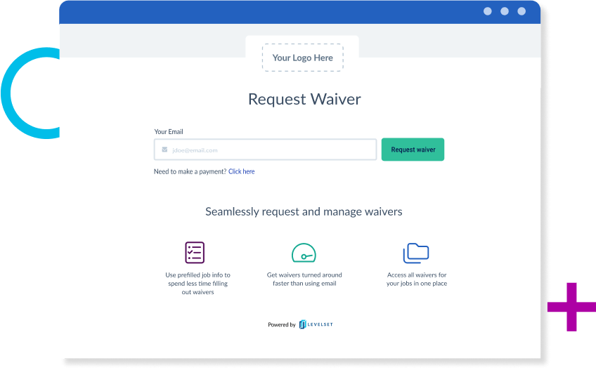 Lien waiver portal